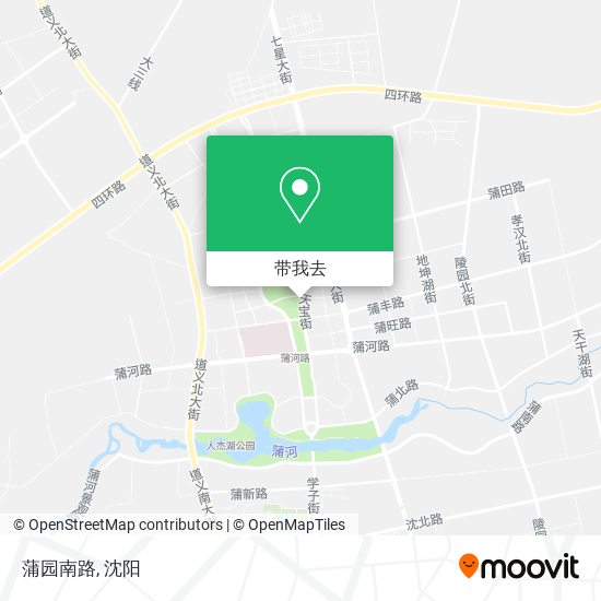 蒲园南路地图