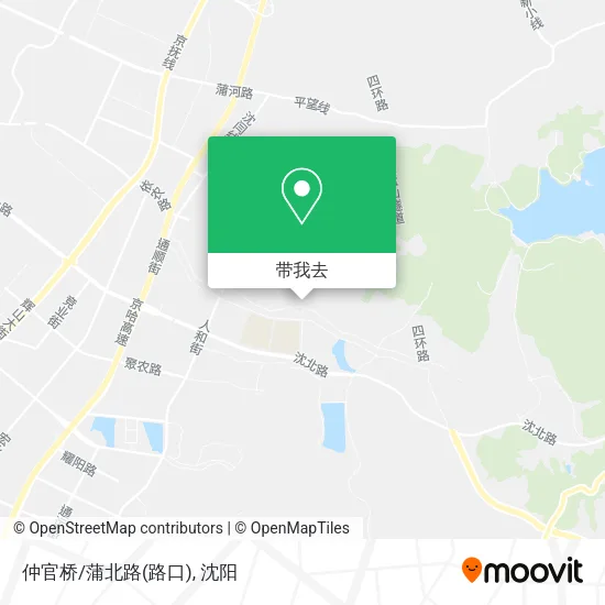 仲官桥/蒲北路(路口)地图