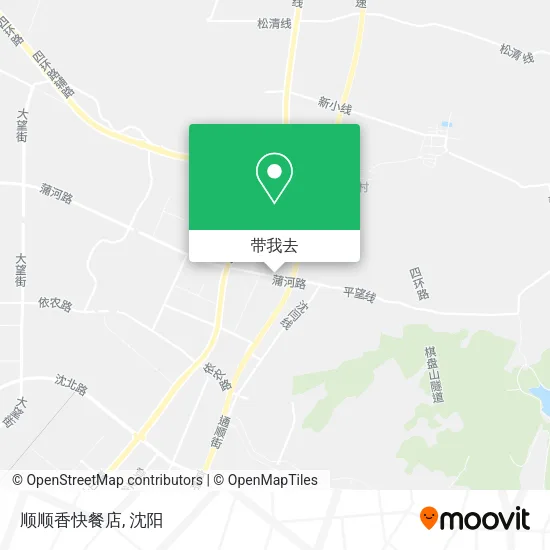 顺顺香快餐店地图