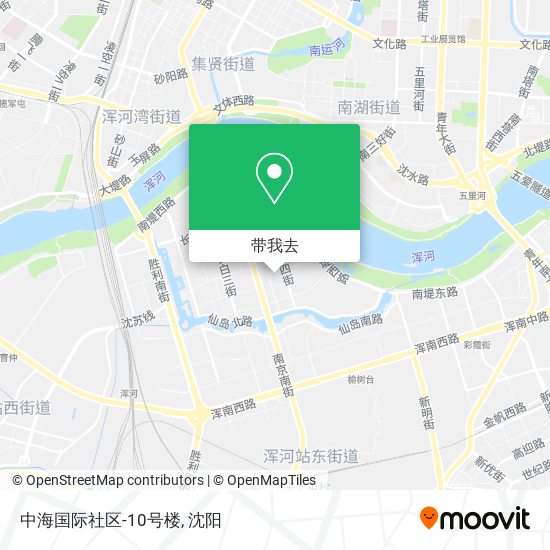 中海国际社区-10号楼地图