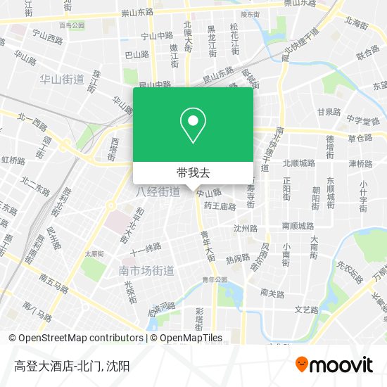 高登大酒店-北门地图