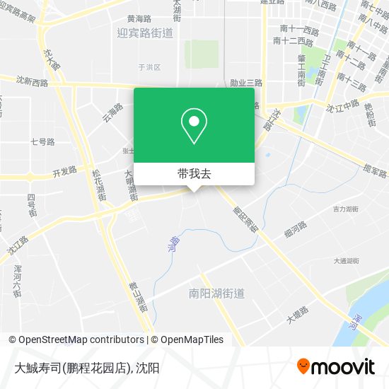 大鯎寿司(鹏程花园店)地图