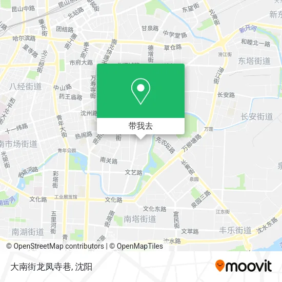 大南街龙凤寺巷地图