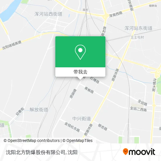 沈阳北方防爆股份有限公司地图
