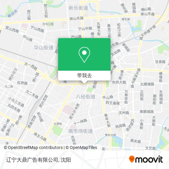 辽宁大鼎广告有限公司地图