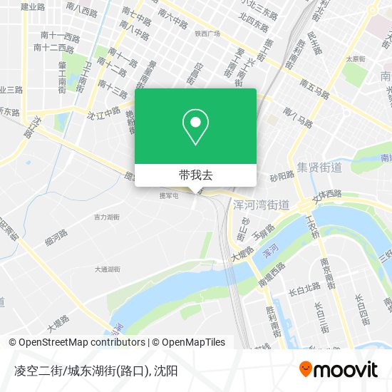凌空二街/城东湖街(路口)地图