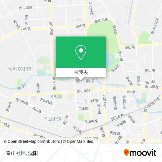 泰山社区地图