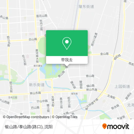 银山路/泰山路(路口)地图