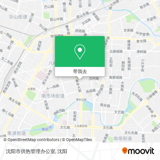 沈阳市供热管理办公室地图