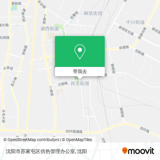 沈阳市苏家屯区供热管理办公室地图