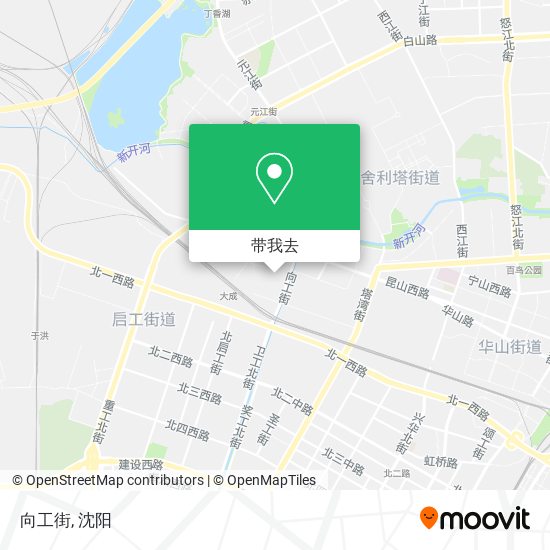 向工街地图