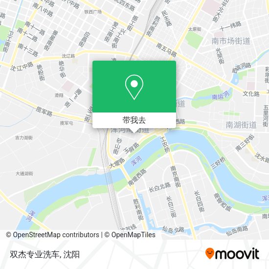 双杰专业洗车地图