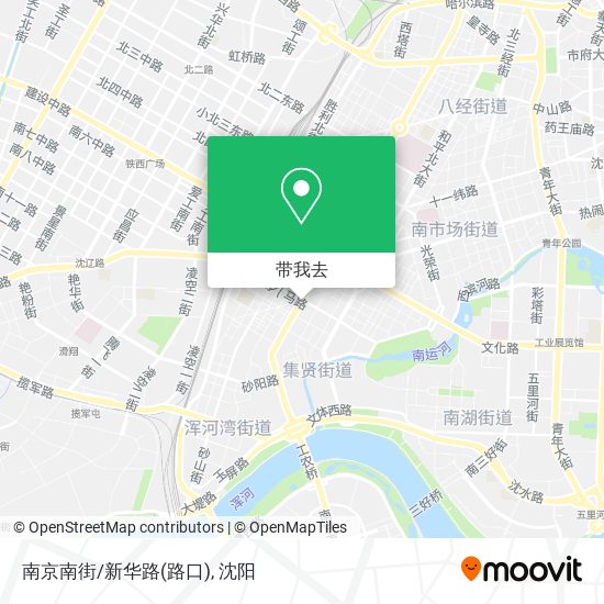 南京南街/新华路(路口)地图