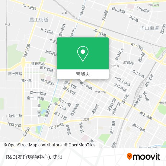 R&D(友谊购物中心)地图