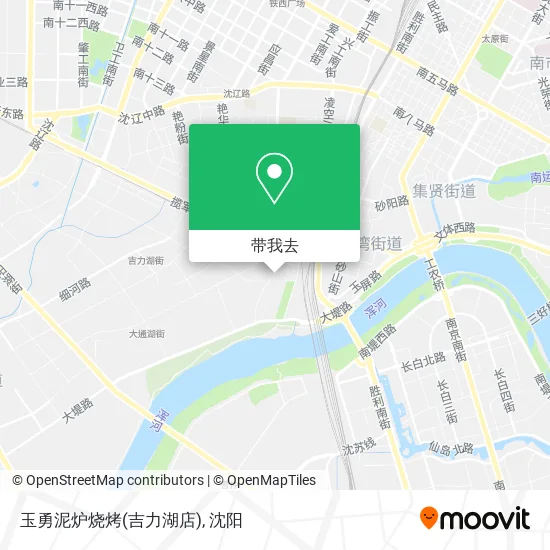 玉勇泥炉烧烤(吉力湖店)地图