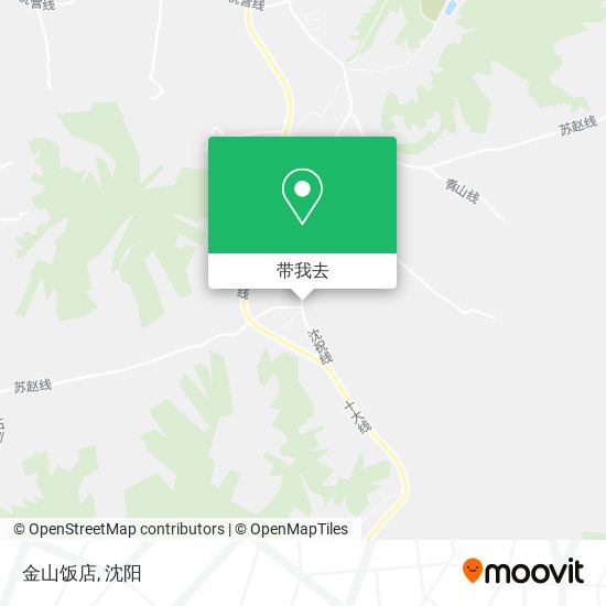 金山饭店地图