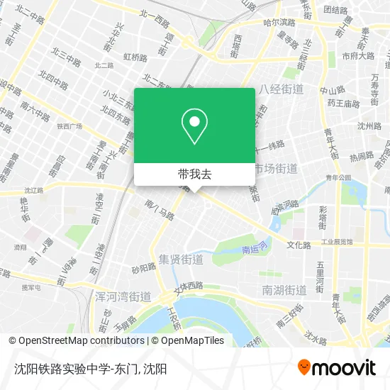 沈阳铁路实验中学-东门地图