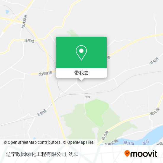 辽宁政园绿化工程有限公司地图