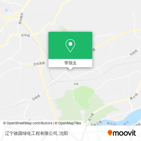 辽宁政园绿化工程有限公司地图