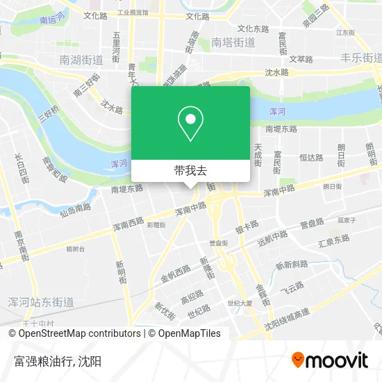 富强粮油行地图