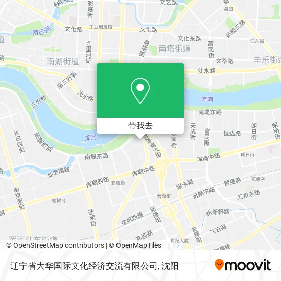 辽宁省大华国际文化经济交流有限公司地图