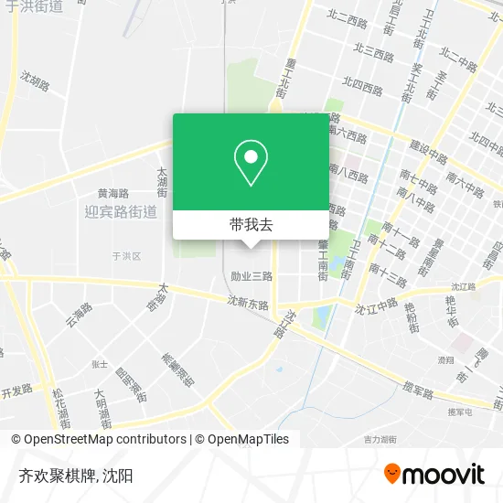 齐欢聚棋牌地图