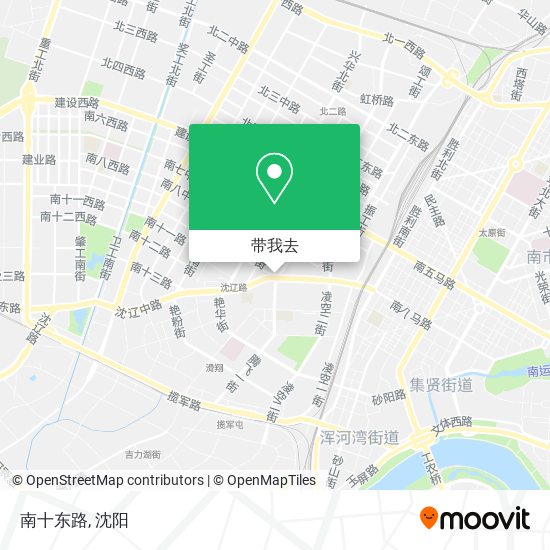 南十东路地图