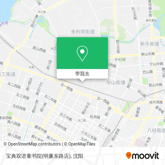 宝典双语童书院(明廉东路店)地图