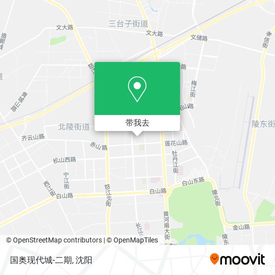 国奥现代城-二期地图