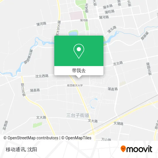 移动通讯地图