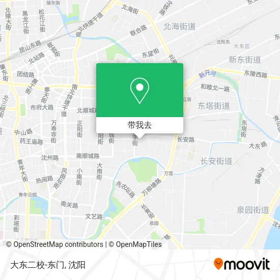 大东二校-东门地图