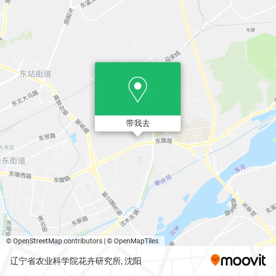 辽宁省农业科学院花卉研究所地图