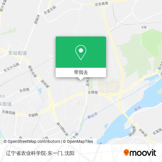 辽宁省农业科学院-东一门地图