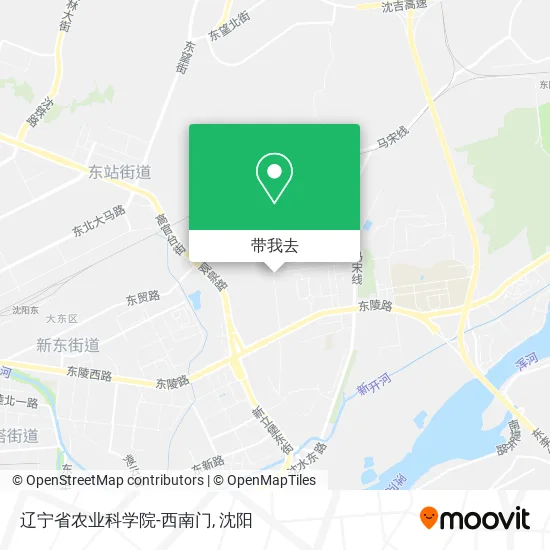 辽宁省农业科学院-西南门地图
