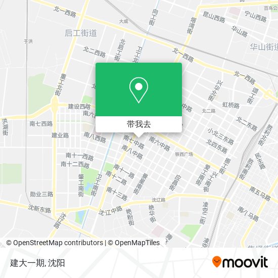 建大一期地图