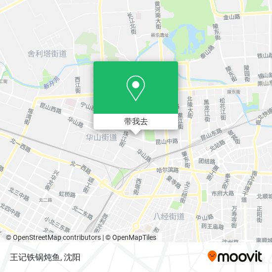 王记铁锅炖鱼地图