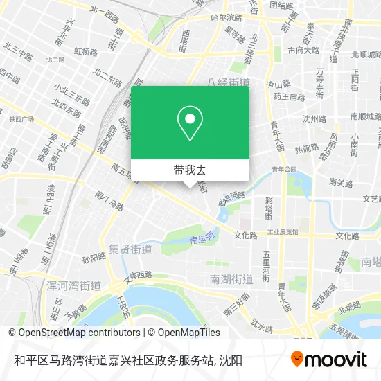 和平区马路湾街道嘉兴社区政务服务站地图