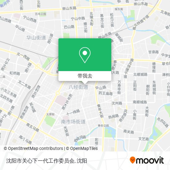 沈阳市关心下一代工作委员会地图