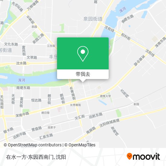 在水一方-东园西南门地图