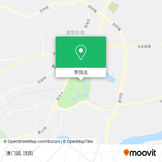 澳门园地图
