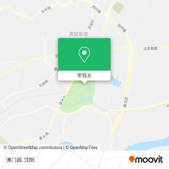 澳门园地图