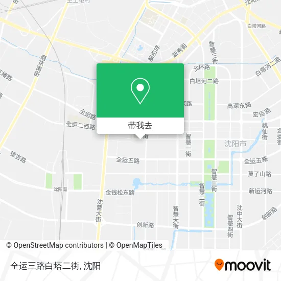 全运三路白塔二街地图