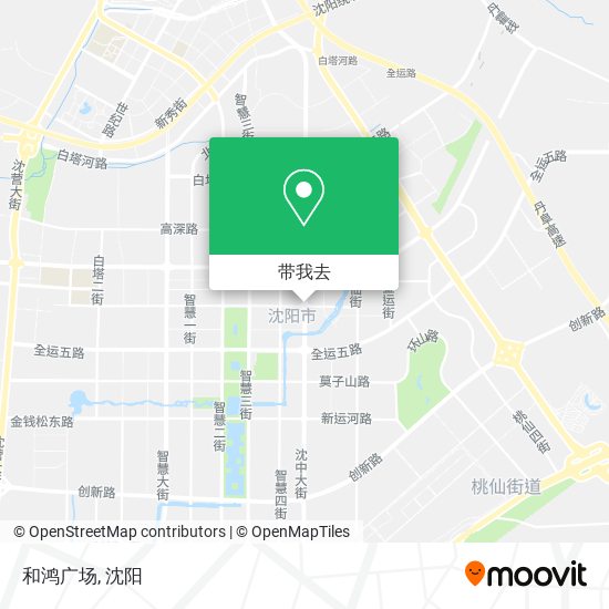 和鸿广场地图