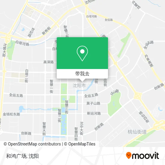 和鸿广场地图