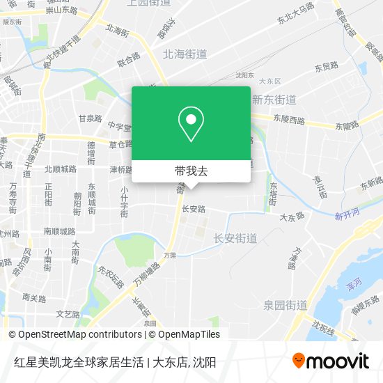 红星美凯龙全球家居生活 | 大东店地图