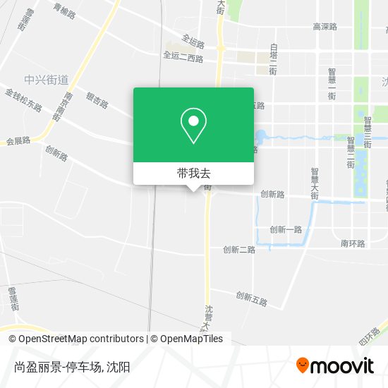 尚盈丽景-停车场地图
