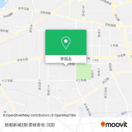 丽都新城2期·爱丽香舍地图