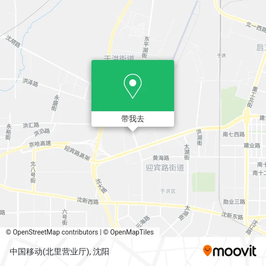 中国移动(北里营业厅)地图