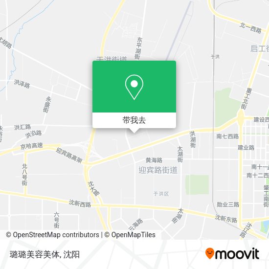 璐璐美容美体地图