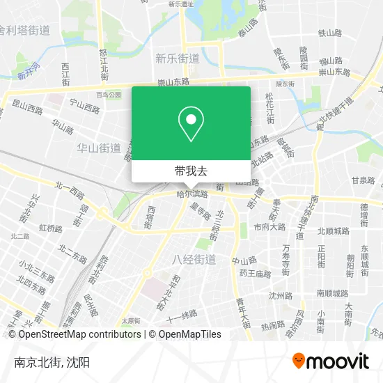 南京北街地图